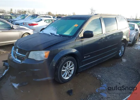 2014 Dodge Grand Caravan Sxt from USA, damaged, VIN 2C4RDGCG7ER213957